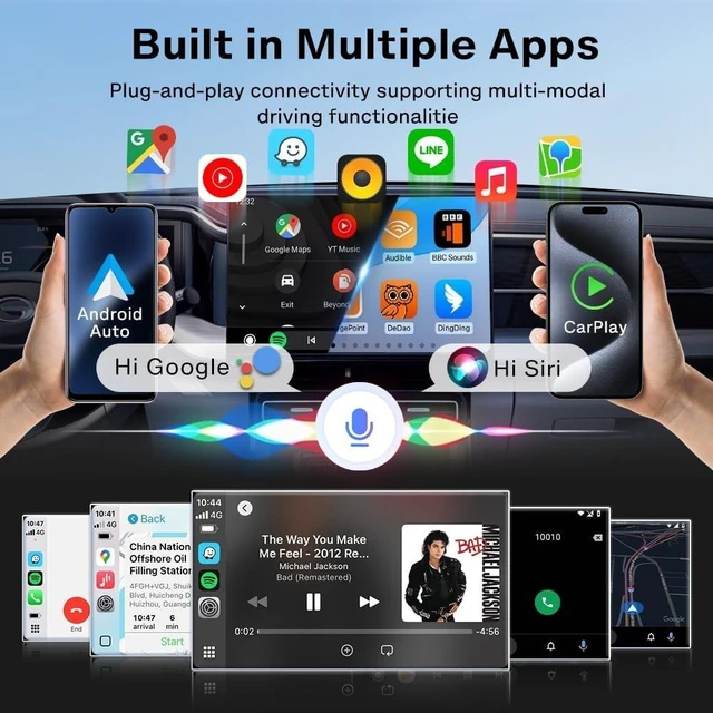 Alt view image 5 of 5 - Carlinkit Mini Ultra 1 Wireless CarPlay & Android Auto Dongle