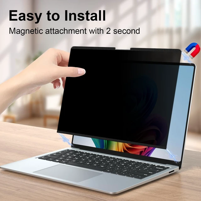 Alt view image 5 of 5 - STARY Magnetic Privacy Screen for 15 inch Surface Laptop 4/3/2