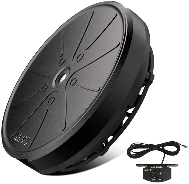 Main image of EagleNav 1200W Powered 12" Car Subwoofer Plug & Play