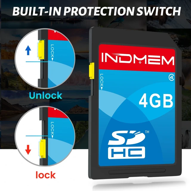 Alt view image 2 of 5 - SD Card 4GB, 10 Packs Class 4 4GB Flash Memory Card MLC Standard Secure Digital Cards Camera Card