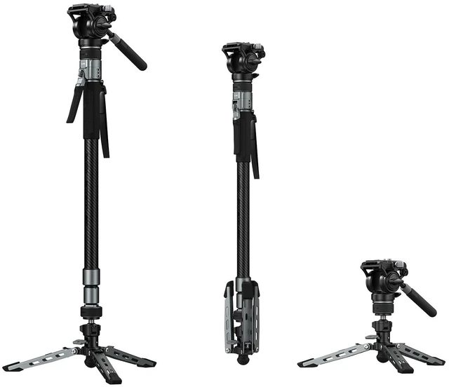 Main image of SmallRig x Potato Jet TRIBEX PRO 67" Carbon Fiber Video Monopod for Camera