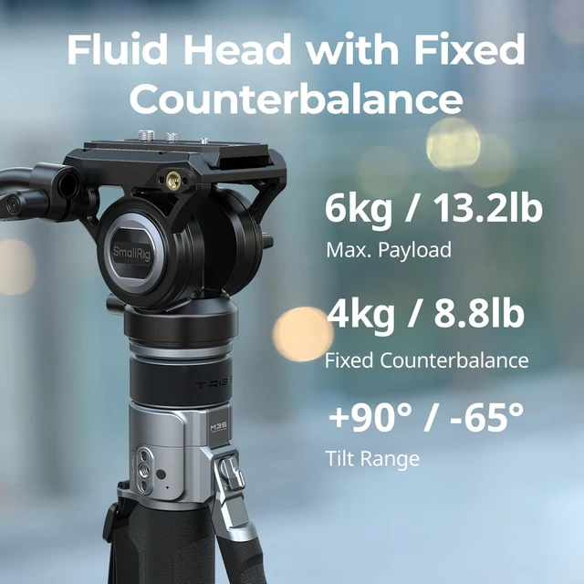 Alt view image 4 of 5 - SmallRig x Potato Jet TRIBEX PRO 67" Carbon Fiber Video Monopod for Camera