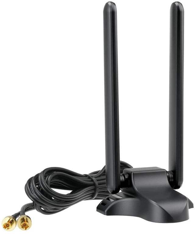 Main image of Bingfu WiFi 7 6E Tri-Band 2.4GHz 5GHz 6GHz Antenna with Plug-in Connector Compatible with Part of ASUS ProArt ROG Strix TUF Maximus Prime ROG Crosshair Gaming Motherboard