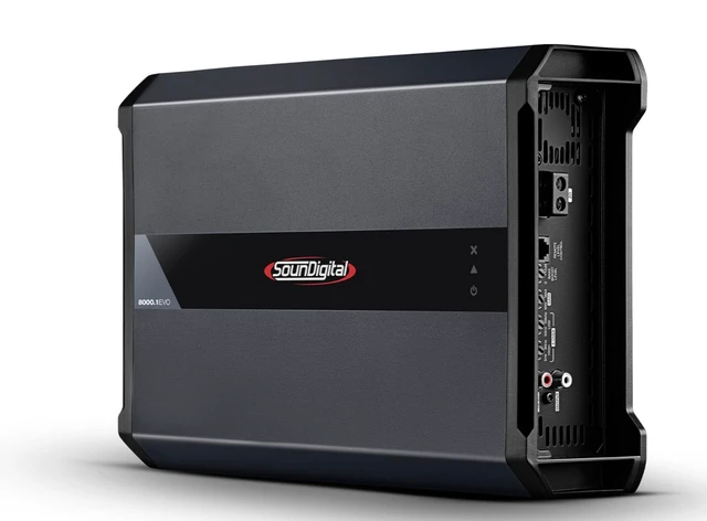 Alt view image 2 of 5 - SounDigital Car & Motorcycle Amplifier, 8000 Watts RMS, 1 Ohm, 1 Channel, High Efficiency