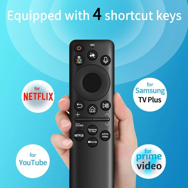 Alt view image 4 of 5 - Solar Voice BN59-01480A Remote for Samsung 2020-2026 QLED OLED 4K 8K TVs