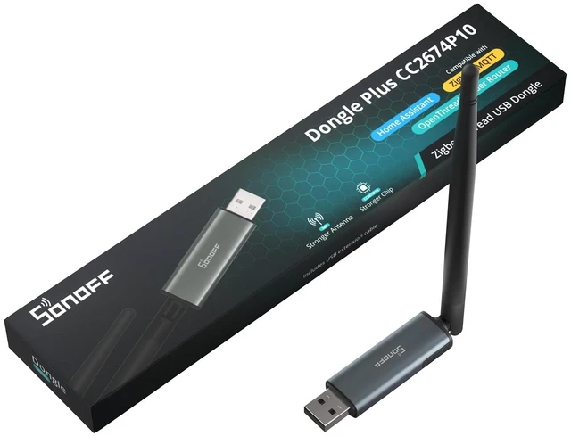 Main image of SONOFF Zigbee USB Dongle Plus CC2674P10(Dongle-PP10)
