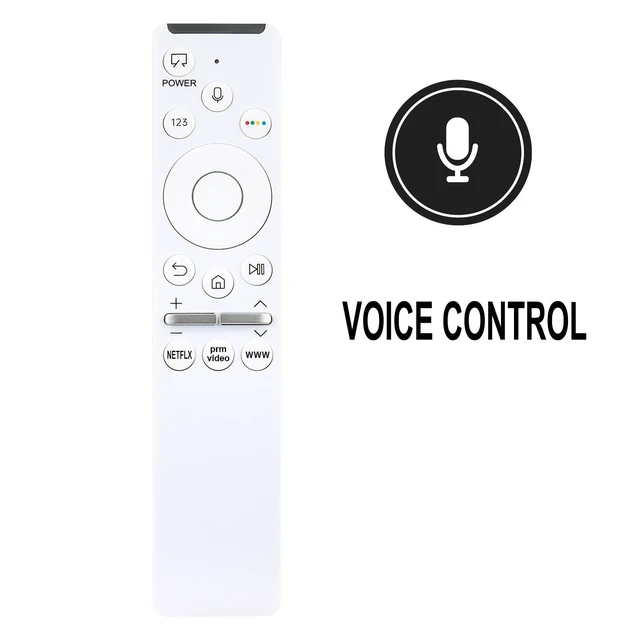 Alt view image 2 of 5 - Allimity BN59-01330M Replacement Voice Remote Replacement for Samsung QLED 4K Smart TV QA32LS03TB QA55LS03TA QA65LS03TA QA75LS03TA QA32LS03TBW QA65LS03T QA43LS03TA QA50LS03TAW QA55LS03TAW QA65LS