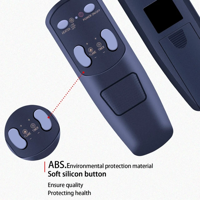 Alt view image 4 of 5 - SJUIF Replacement Remote for Jarka&Co Freestanding Electric Fireplace