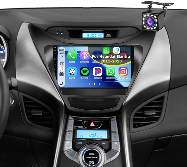 Main image of Car Stereo for Hyundai Elantra 2011 2012 2013, 9" Touch Screen Radio