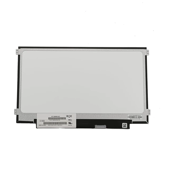 Alt view image 2 of 5 - 11.6" Replacement for T116WHM-N21 N116BGE-EA2 M116NWR6 R3NT116WHM-N21NT116WHM-N11 HD (1366x768) LCD LED Non Touch Screen Digitizer Display TN Matte Side Brackets