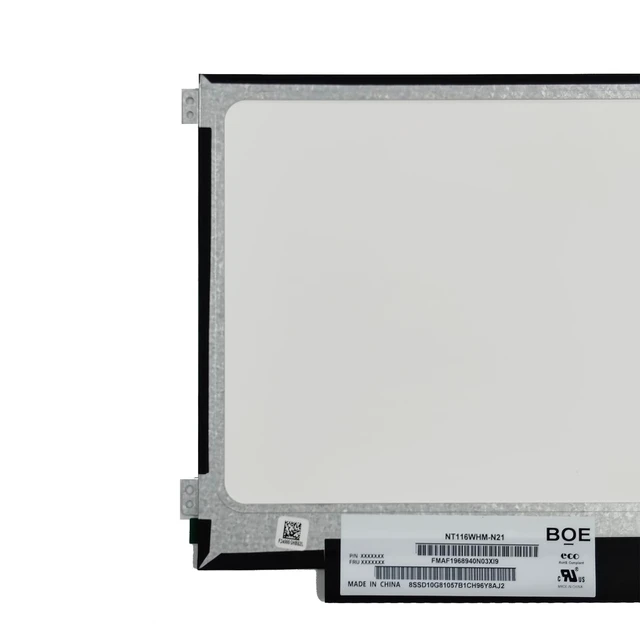 Alt view image 4 of 5 - 11.6" Replacement for T116WHM-N21 N116BGE-EA2 M116NWR6 R3NT116WHM-N21NT116WHM-N11 HD (1366x768) LCD LED Non Touch Screen Digitizer Display TN Matte Side Brackets