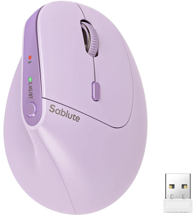 Main image of SABLUTE MAM3 Ergonomic Mouse, Vertical Mouse for Small and Medium Hands