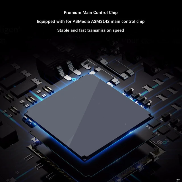 Alt view image 3 of 5 - USB 3.2 Gen 2 PCIe Expansion Card, 10Gbps 5 Ports Type A PCIe 4X Adapter Card, PCI Express Expansion Card for ASM3142 Main Control Chip, for 7 10 11 for Linux
