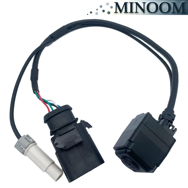 Alt view image 2 of 5 - MINOOM 95B980551L Backup Rear View Camera Replacement for Porsche Macan 2019-2023,911 2014-2020,718 2017-2023,Boxster Spyder 2019-2023 Part No.#5Q0980556B95B.980.551.L