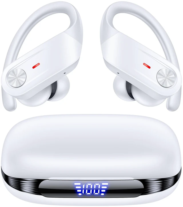 Main image of Hybrid Active Noise Cancelling Wireless Ear Buds 80 Hrs Playtime Hi-Res Stereo Quality Bluetooth Earbuds with Transparency Mode Headphones Bluetooth Earhooks ANC Earphones for Work Sports Trave