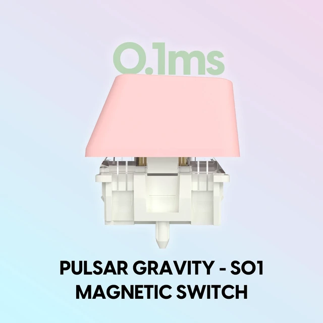 Alt view image 3 of 5 - Pulsar Gaming Gears Pulsar Lab XPAD Mini 3-Key OSU Gaming Keypad, Pink