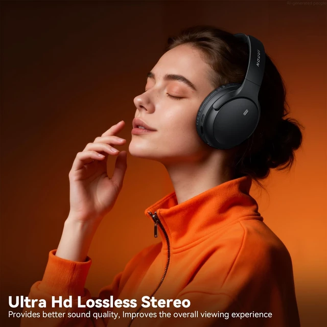 Alt view image 2 of 5 - Wireless Headphones for TV Watching, TV Headphones Wireless for Seniors with Transmitter Charging Base, No Delay Bluetooth Headphones for TV for Hard of Hearing, Plug and Play, Gifts for