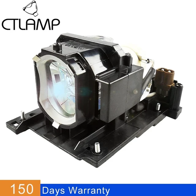 Alt view image 2 of 5 - CTLAMP A+ Quality DT01025 Projector Lamp Bulb Replacement with Housing Compatible with Hitachi CP-X2510N CPX2510N CP-X2511 CP-X2511N CPX2511