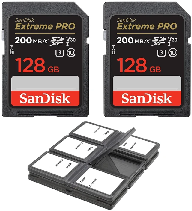 Main image of SanDisk 128GB SDXC Memory Card 2-Pack Bundle