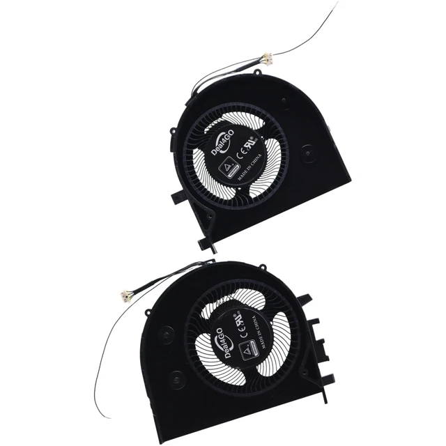 Alt view image 4 of 5 - Deal4GO CPU GPU Graphics Cooling Fan 5H40Y67587 5H40Y67588 Replacement for Lenovo ThinkPad P1 Gen 3, X1 Extreme Gen 3