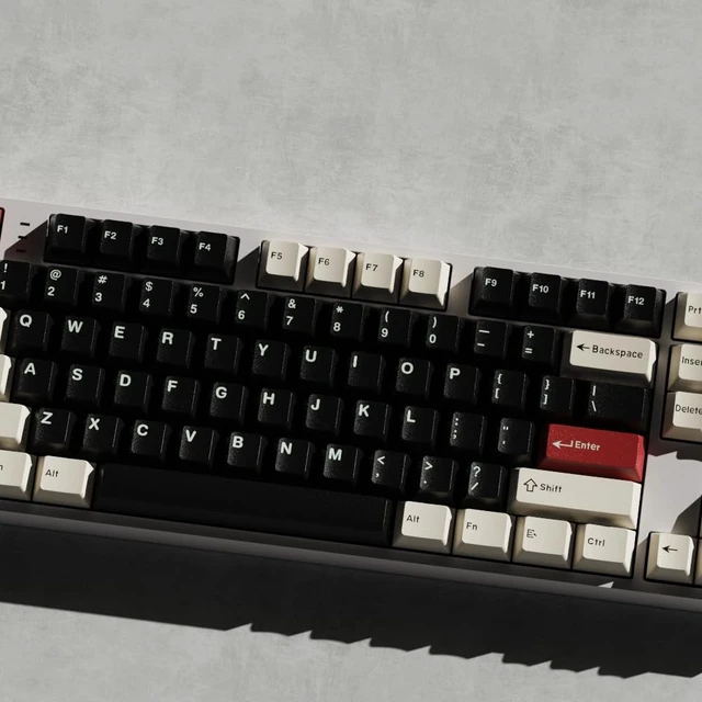 Alt view image 3 of 5 - Fogruaden PBT Keycaps Set, Cherry Profile Custom Keycap for Mechanical Keyboard Keycaps(Cherry Luoma)