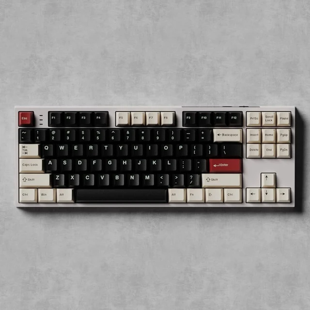 Alt view image 4 of 5 - Fogruaden PBT Keycaps Set, Cherry Profile Custom Keycap for Mechanical Keyboard Keycaps(Cherry Luoma)