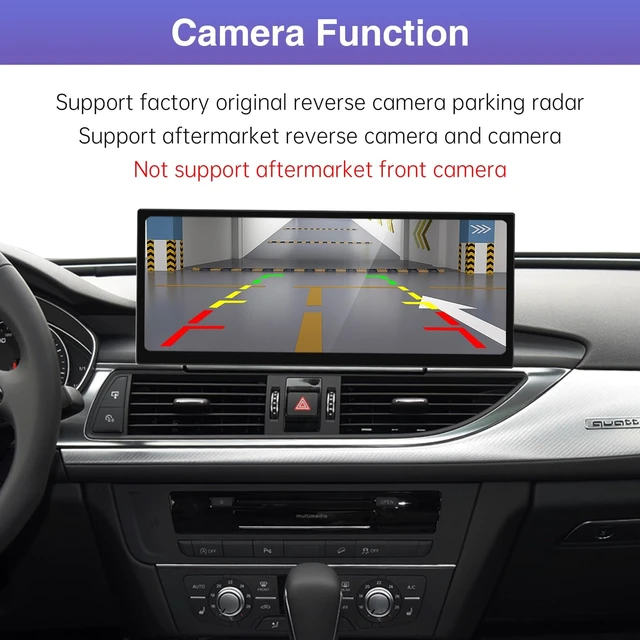 Alt view image 5 of 5 - Road Top 12.3" CarPlay Screen for Audi A6 A7 with MIB2 System (2016-2018)