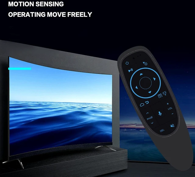 Alt view image 4 of 5 - Air Mouse for Android TV Box, Smart Voice Remote Control, 2.4G and Bluetooth 5.0 Two Modes, for TV Protector Computer, Plug and Play(G10S PRO BT)