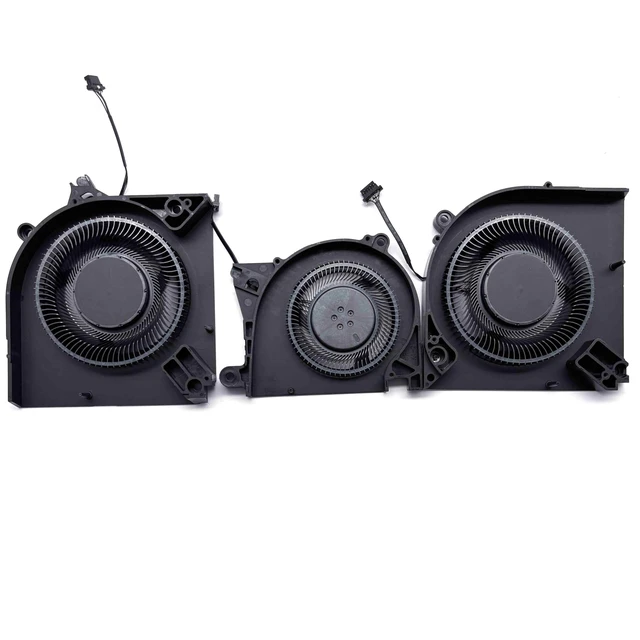 Alt view image 2 of 5 - New CPU+GPU Cooling Fan Replacement for DELL Alienware M16 R1
