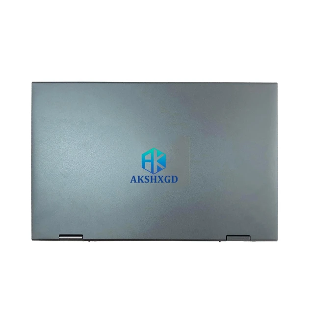 Alt view image 2 of 5 - 0GWRR6 GWRR6 Replacement for Dell Inspiron 5410 5415 7415 2-in-1 Laptop LCD Back Cover Top Case Rear Lid with Hinges Blue