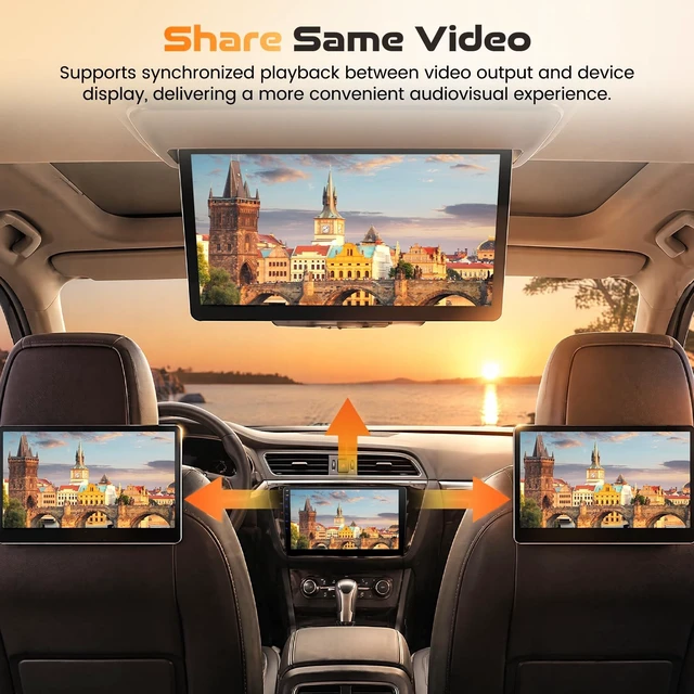 Alt view image 5 of 5 - Realdio Car Stereo for Honda Accord 2008-2013, 10.1" Touchscreen Radio