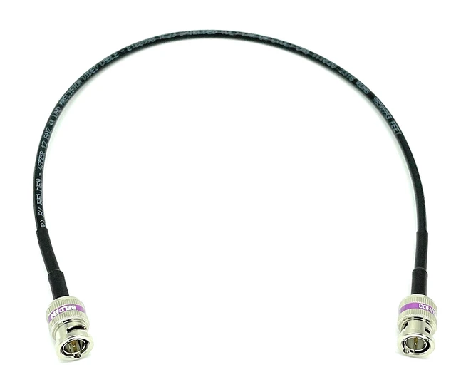 Alt view image 5 of 5 - AV-Cables 12G-SDI BNC to BNC Cable, 4855R,35ft, Black