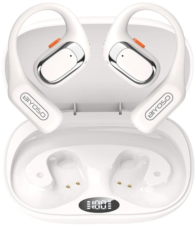Main image of Biyoso X52 Open-Ear Headphones, Open Earbuds, Dual-Channel