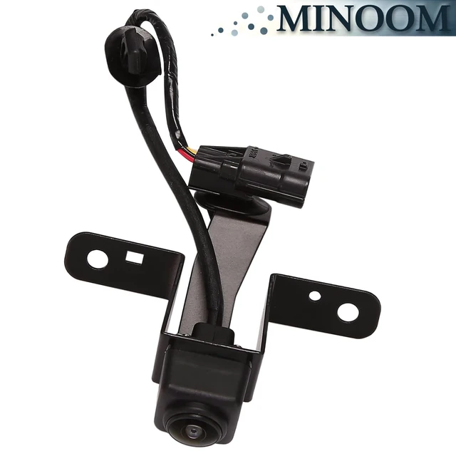 Alt view image 2 of 5 - MINOOM 284F1-6FL0A Front View Parking Assist Camera Replacement for Nissan Rogue 2016 2017 2018 2019 2.0L 2.5L Part No.#284F16FL1A284F16FL0A284F1-6FL0A