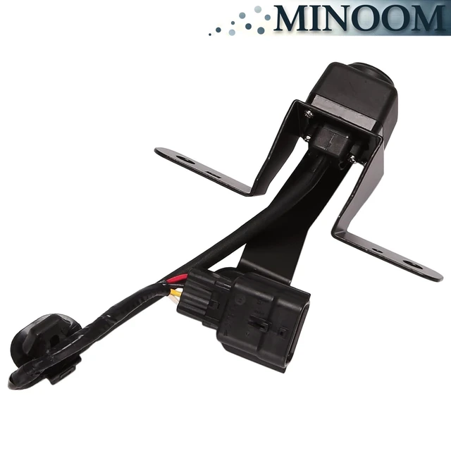 Alt view image 3 of 5 - MINOOM 284F1-6FL0A Front View Parking Assist Camera Replacement for Nissan Rogue 2016 2017 2018 2019 2.0L 2.5L Part No.#284F16FL1A284F16FL0A284F1-6FL0A