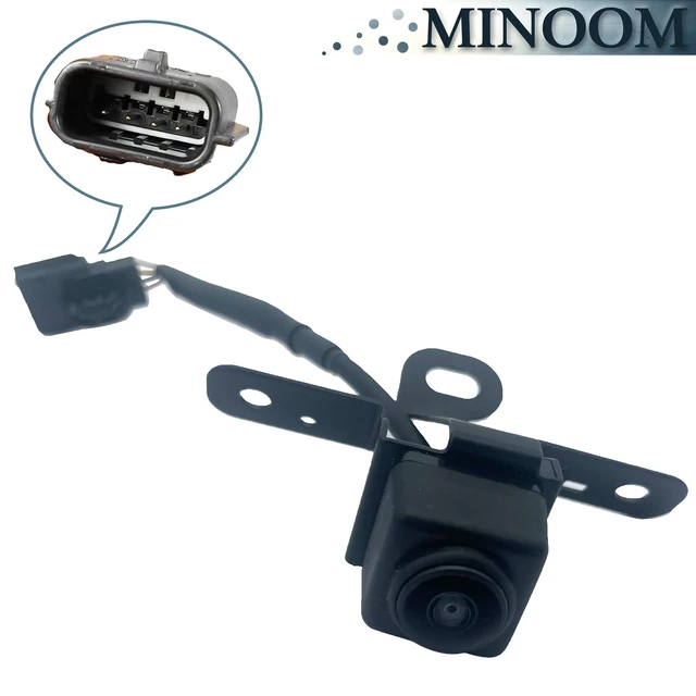 Alt view image 4 of 5 - MINOOM 284F1-6FL0A Front View Parking Assist Camera Replacement for Nissan Rogue 2016 2017 2018 2019 2.0L 2.5L Part No.#284F16FL1A284F16FL0A284F1-6FL0A