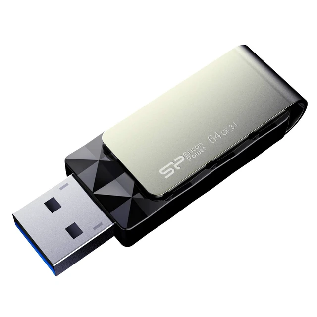 Alt view image 3 of 5 - Silicon Power 5-Pack 64GB USB 3.2 Gen1 (USB 3.0) USB Flash Drive Blaze B30