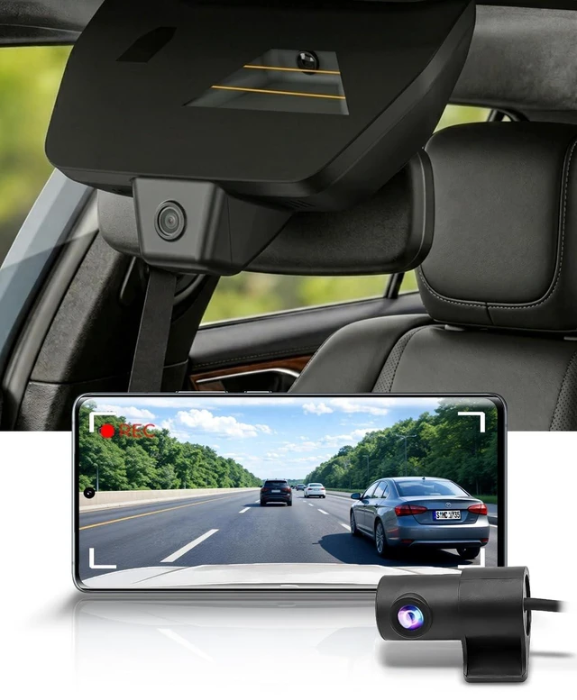 Main image of Fitcamx Front 4K+Rear 1080P Dash Cam for 2024-2027 Toyota Land Cruiser