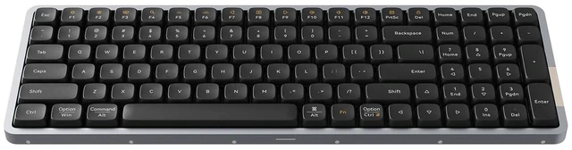 Main image of Flow 100 Keys Low-Profile Mechanical Keyboard, All-Aluminum Body (Black)