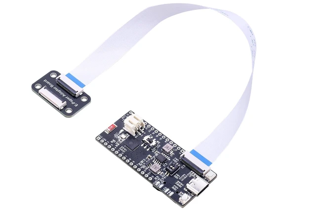 Alt view image 3 of 5 - 7.5 Inch E-Ink Display Module 800x480 SPI + ESP32-C6 E-Paper Driver Board Kit, Partial/Full Refresh, 24P FPC Connector, 3.3V/5V Level Shifter, for Raspberry Pi 40-Pin GPIO, SD Slot & USB