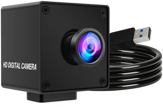 Main image of ELP High Speed Global Shutter USB3.0 Camera, 720P/200fps, 1200P/120fps, USB3.0/2.0 20Pin Wide Angle 83degree Cameras for Windows, Linux, Mac, Pi, Fast Frame AR0234 Webcam for PC Laptop Jetson Nano