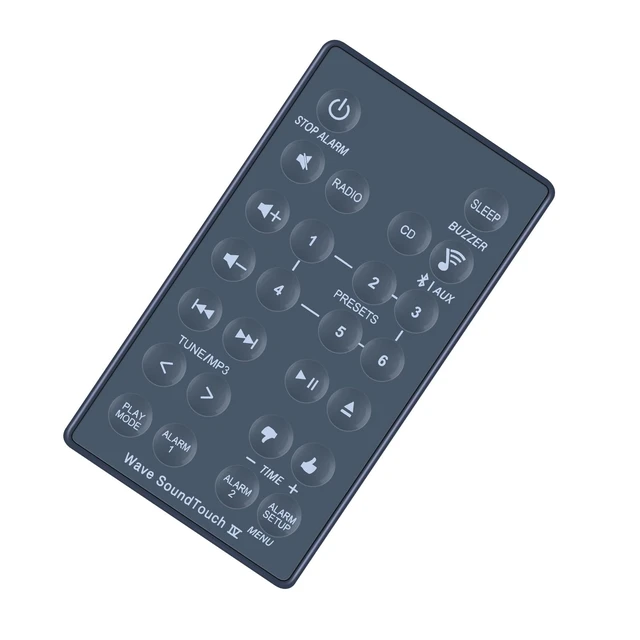 Alt view image 4 of 4 - Replacement Remote for Bose Wave Soundtouch Series IV