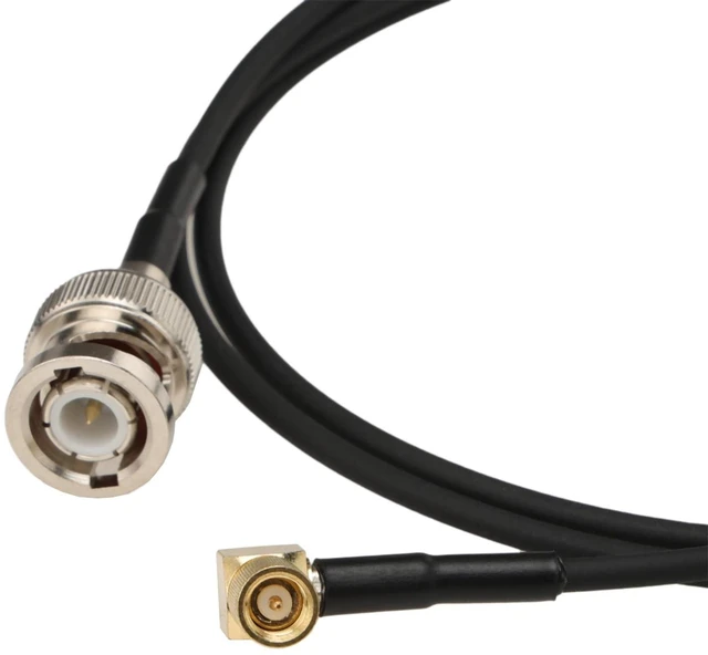 Alt view image 4 of 4 - HangTon BNC to Microdot 10-32 UNF Coaxial Cable for Vibration, Acoustic Transducer Sensor, CTC VibraSens Meggitt PCB, Measure Accelerometer, Ultrasonic Test, GRAS Mic, Epoch 650, Amplifier
