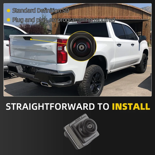 Alt view image 4 of 5 - Dasbecan Rear View Backup Camera Replace# 23390514 84676845 84891664