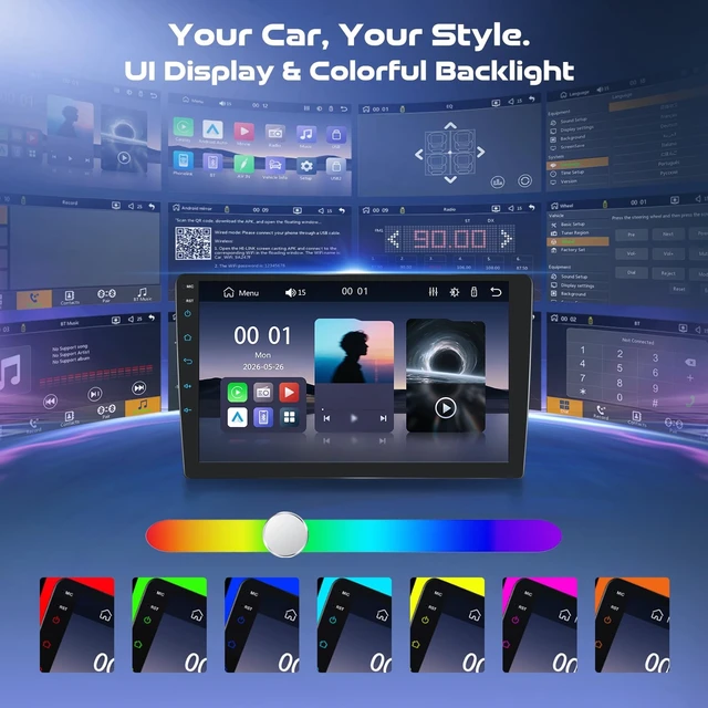 Alt view image 5 of 5 - Inefala Car Radio for Kia Sportage 2010-2016 with Carplay Android Auto