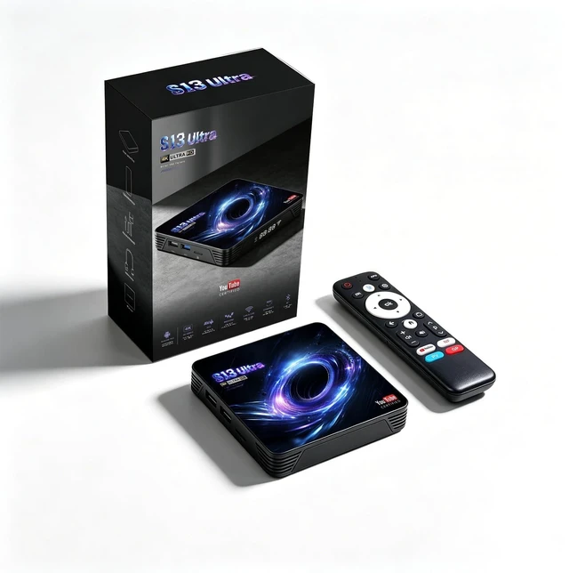 Main image of 2026 Android TV Box 14.0 YouTube Certified 4K Streaming Device for TV