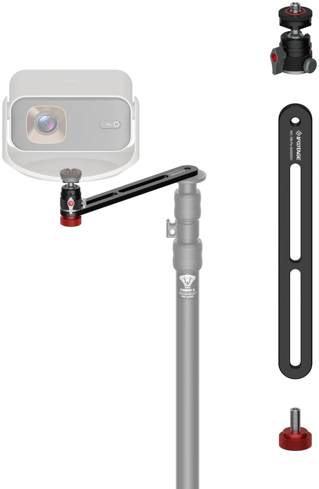Main image of IFOOTAGE Projector Stand Extension Kit with Universal Mount Adapter