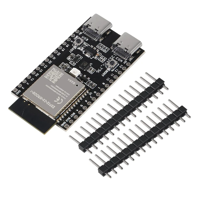 Alt view image 5 of 5 - 5Pcs ESP32-C6-1 ESP32 C6 ESP32-C6-1-N4 Development Board ESP32-C6-DevKitM-1 Dual Core Type-C Board MCU Module Integrates Complete Wi-Fi and BLE for Internet of Things