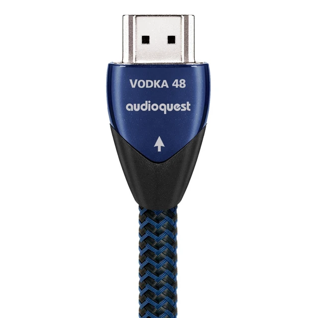Alt view image 3 of 5 - AudioQuest Vodka 48 2.1 HDMI Cable - 8K/10K Ultra HD, Gaming, High-Speed, 48Gbps, HDR, eARC - 1.5m
