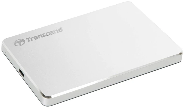 Main image of Transcend 2TB StoreJet 25C3S Portable HDD, Sleek Aluminum Case, Type-C